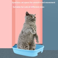 Litière pour chat de type tiroir extra large, directement de l'usine, anti-odeur, anti-éclaboussures, avec pelle à litière