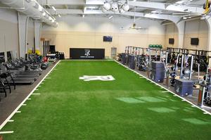 <span class=keywords><strong>Gazon</strong></span> artificiel professionnel pour salle de sport, personnalisation du logo <span class=keywords><strong>et</strong></span> des lignes de graduation - Product Image 4