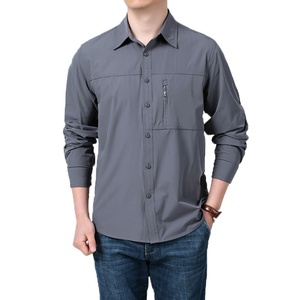 Chemise de pêche softshell pour homme, vêtements de chasse légers, printemps et été, chemise tactique à manches longues pour l'extérieur - Product Image 2