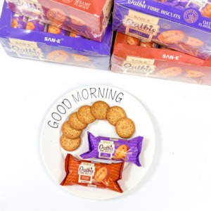 <span class=keywords><strong>Biscotti</strong></span> Croccanti Salutari <span class=keywords><strong>al</strong></span> Crusca, Snack ad Alto Contenuto di Fibre, Cracker Integrali, Produttore OEM - Product Image 2