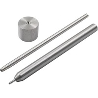 Lot de 3 mini-outils de pose d'œillets pour accessoires de guitare DIY de 2 mm