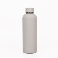 Vente chaude Petite Bouche En Plein Air 500ML 17oz En Acier Inoxydable Thermos Bouteille D'eau Moderne Portable En Plein Air Bouteille D'eau pour Le Sport
