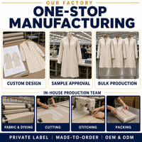 Robe Tunique Courte Personnalisée pour Femme, Printemps, Demi-Zip, Col Montant, Manches Longues, Poches Amples, Style Cache-Cœur, OEM ODM