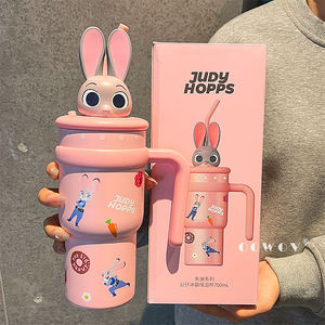 <span class=keywords><strong>Bouteille</strong></span> d'eau isotherme <span class=keywords><strong>Disney</strong></span> Cartoon avec couvercle à paille, <span class=keywords><strong>thermos</strong></span> grande capacité pour enfants - Product Image 3