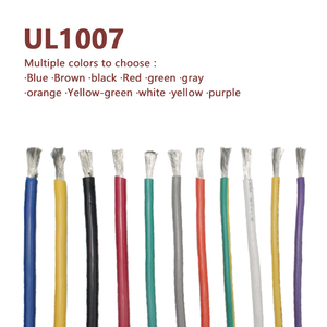 Dây cáp điện đồng nhiều sợi mềm Awm 1007 300v, cỡ dây 16awg, 22awg, Vw1 Awg 30, 24awg, 26awg, 18awg dùng để nối dây điện. - Product Image 5