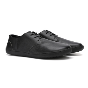 Chaussures habillées pour hommes en cuir véritable résistant à l'usure, décontractées, antidérapantes, à ressort, larges, pieds nus, formelles, pour <span class=keywords><strong>mariage</strong></span>, Oxford - Product Image 6