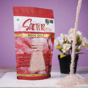 ヒマラヤピンクソルトスタンドポーチ食品グレード500グラム/バッグ & 1kg/バッグ未精製海塩使用ゼリー寿司チューインガムOEM利用可能 - Product Image 1