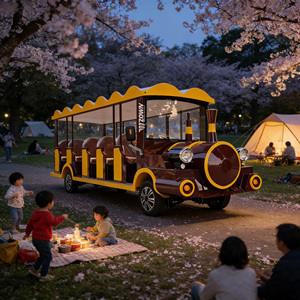 Bus électrique de tourisme grande capacité, véhicule de transport de passagers pour hôtels, bus de tourisme électrique à 5 rangées, fourgonnette de tourisme à vendre - Product Image 1