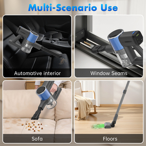 EU Local Stock 200W 30KPA Cordless Vacuum <b>Cleaner</b> Stick With Anti-Tangle <b>Brush</b> Rechargeable Home Cordless Vacuum <b>Cleaner</b> - Product Image 6