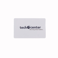 Carte NFC PVC avec numéro de série blanc vierge