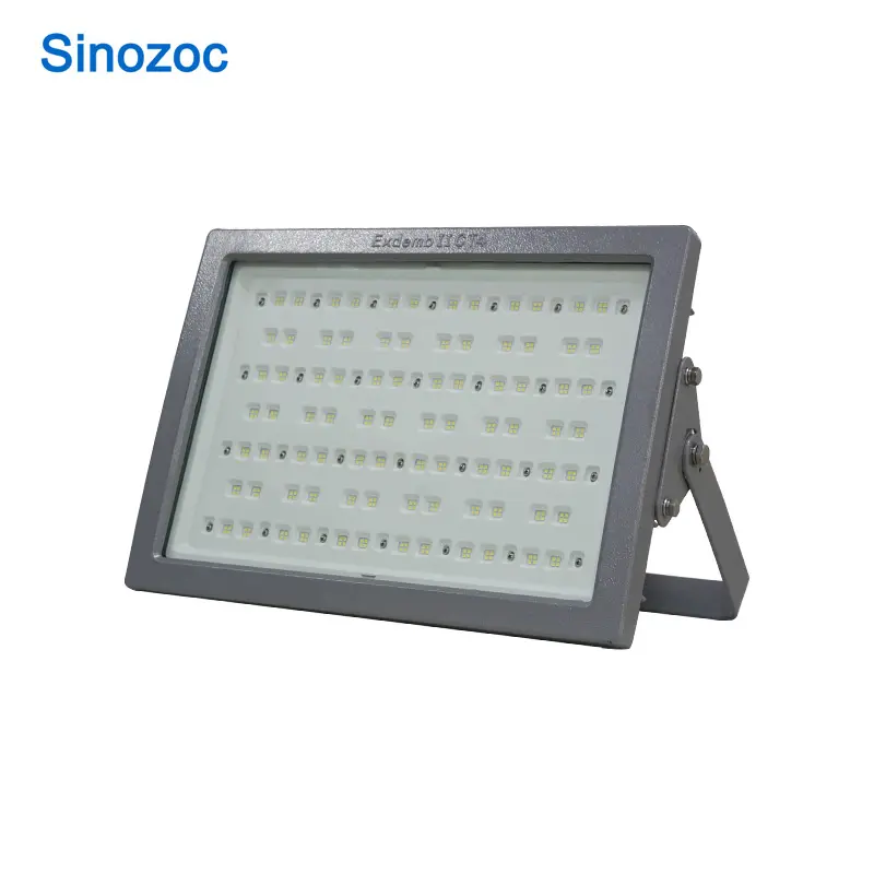 SinozocEx防爆LEDランプAtex照明IP66ガス工場用AC85〜265VSMDチップ-40-50ブラケット5年5年IP65