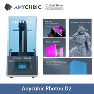Imprimante 3D <span class=keywords><strong>ANYCUBIC</strong></span> 2022 <span class=keywords><strong>Photon</strong></span> <span class=keywords><strong>D2</strong></span>, imprimante 3D professionnelle de précision, résine d'impression 3D DLP pour bijoux dentaires - Product Image 2