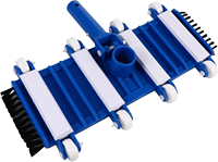 Tête de brosse pour aspirateur de piscine, nettoyeur manuel à aspiration robuste, équipement d'élimination des algues pour l'entretien des piscines, outils de nettoyage