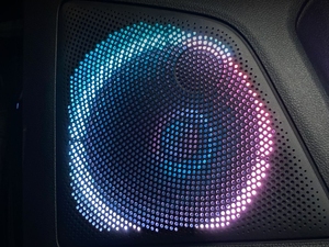 ICarsin Upgrade Luci Ambiente LED Symphony a 256 Colori per Interni Auto, per <span class=keywords><strong>Ford</strong></span> <span class=keywords><strong>Focus</strong></span> 2019-2022, Accessori Rivestimento Atmosfera - Product Image 3