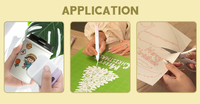 Juego de herramientas básicas de deshierbe de vinilo M R.R Craft y kit de herramientas de artesanía de precisión para Cricut Cameo Silhouette