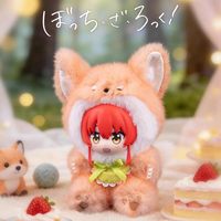 Prix de gros Authentique 6 pièces/boîte Bocchi the Rock Série Assise Mignonne Boîte Mystère Figurines d'anime Porte-clés Poupées en peluche Breloques de sac