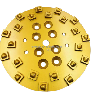 10นิ้วพื้นคอนกรีตเพชรบดหัวถ้วยล้อแผ่นที่มีเพชรส่วน - Product Image 3