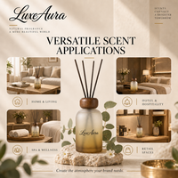 Diffuseur de parfum sans flamme à bâtonnets, huile parfumée longue durée pour rafraîchir l'air de la salle de bain, de la cuisine et de la buanderie