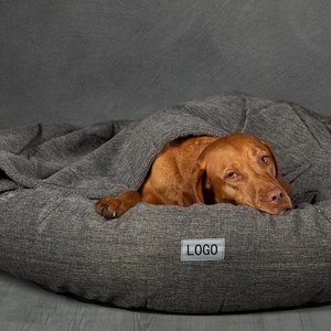 2024 nueva gran oferta manta ortopédica Snuggery Cueva de madriguera cama convertible para perros - Product Image 4