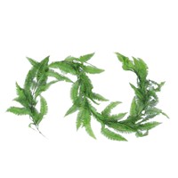 Vigne artificielle en plastique, décoration murale, plante suspendue au plafond, Cryptomeria, longue vigne décorative, plantes artificielles