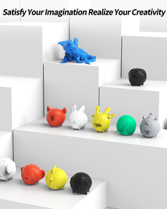 Landu PLA <span class=keywords><strong>Filament</strong></span> 1.75mm Trắng 1kg, làm tắc nghẽn miễn phí & bong bóng miễn phí PLA sợi, ít bị rối và dễ sử dụng - Product Image 6