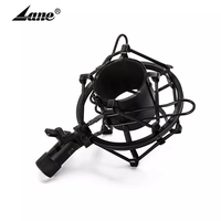 Microphone à condensateur filaire cardioïde en métal BM 800 48V 70dB SNR 40Hz-15kHz pour ordinateur, studio audio, diffusion et KTV