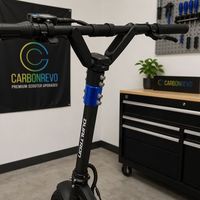 Extension de Guidon Carbonrevo Dualtron pour Trottinette – Rallonge de Guidon Premium Résistante à l'Usure pour la Conduite Quotidienne – Compatible