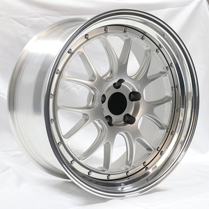Cerchi in Lega di Alluminio Forgiati Classici Argento a Due Pezzi, 18, 19, 20, <span class=keywords><strong>21</strong></span>, 22 Pollici, Opzioni di Personalizzazione Complete - Product Image 5