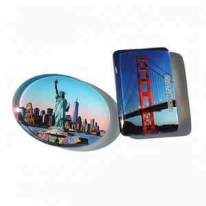 Imán de Refrigerador Personalizado con Logotipo, Recuerdo Turístico Mundial, Imán Promocional 3D con Adhesivo de Cristal, París, <span class=keywords><strong>Roma</strong></span> - Product Image 5