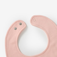 Bavoirs pour bébé en coton biologique double couche, motif adorable, bavoir pour bébé, logo personnalisé, pour bébés garçons et filles