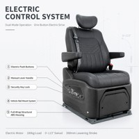 Siège de voiture de course Tengyun S5B en cuir PU pour Alphard, Sprinter, et autres véhicules, adapté aux utilisateurs handicapés, pivotant électriquement et programmable