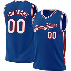 Maillot de basket rétro personnalisé, col en V, cousu, respirant, unisexe, nom de l'équipe adulte 00 - Product Image 1