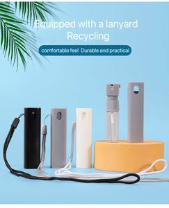 Venta al por Mayor de 100 Piezas de Botellas de Perfume Cuadradas de ABS de 10 ml <span class=keywords><strong>con</strong></span> Serigrafía y Pulverizador, Logotipo Personalizado, Portátiles, para Uso <span class=keywords><strong>con</strong></span> <span class=keywords><strong>Alcohol</strong></span> - Product Image 4