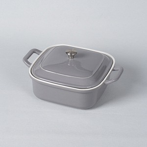 Прямоугольная керамическая фарфоровая форма для выпечки - Product Image 2