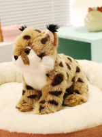 Peluche Lynx Super Douce et Adorable de 25 cm avec Remplissage en Coton PP – Jouets en Peluche en Gros Direct Usine
