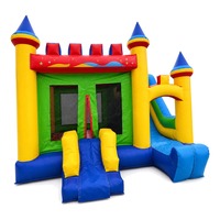 Château gonflable commercial pour usage intérieur et extérieur, idéal pour la location de parcs de jeux - Vente directe usine