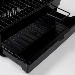 Nieuwe handige draagbare zwarte ijzeren vogelkooi voor papegaaien en goudvinken - Product Image 5