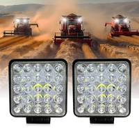 Barra de Luz LED para Auto, Lámpara de Trabajo de 75W para Todoterreno, Barco, Tractor, Camioneta 4x4, SUV, Niebla, 9-30V, Faro Delantero, ATV LED