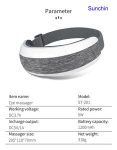 Massageador de olho portátil, pressão de ar, sem fio, inteligente, multifunção, portátil, quente, elétrico, vibração - Product Image 5