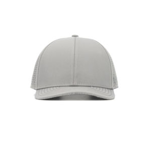 Casquette de baseball TCAP Chine personnalisée en tissu polyester imperméable avec patch en caoutchouc, structure à 6 panneaux - Product Image 2