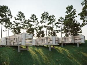 WE Villas et maisons capsule en acier léger préfabriquées modulaires imperméables modernes pour les vacances en plein air à vendre - Product Image 4