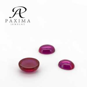 Paxima đồ trang sức phổ biến đường bánh mì hình dạng Pigeon máu đỏ phòng thí nghiệm phát triển <span class=keywords><strong>Ruby</strong></span> - Product Image 3