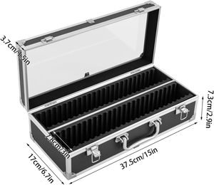 Nhôm lưu trữ đồng xu hiển thị hộp đồng xu chủ Coin trường hợp với 50 khe cắm - Product Image 6