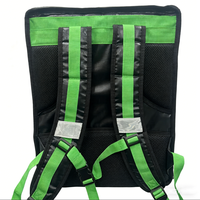 Sac isotherme pour moto, sac isotherme pour aliments, sac isotherme en feuille d'aluminium, sac de livraison personnalisé pour vélo, sac à dos