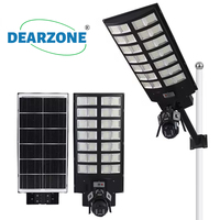 Lampadaires solaires LED tout-en-un 2026 avec caméra intégrée CCTV, 1000W, 3000W, 6000W, 8000W, extérieur, IP65