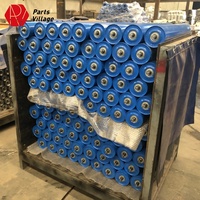 Rouleaux parallèles de haute qualité résistants à l'abrasion, adaptés aux bandes transporteuses dans les mines