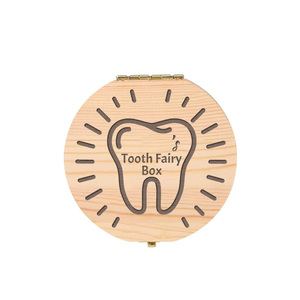 Boîte à <span class=keywords><strong>dents</strong></span> <span class=keywords><strong>de</strong></span> bébé en bois personnalisée PAFU - Product Image 4