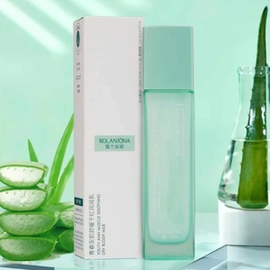 OEM Rolanjona calmante seco Ruddy leche emulsión para enrojecimiento sensible Aloe Vera reparación hidratante loción facial hidratante - Product Image 1