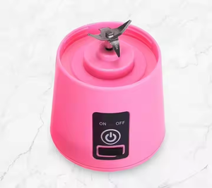 1688 Agente De Compra USB taşınabilir Mini meyve sıkacağı bardağı elektrikli Blender 380ml şişe el Shaker buz yüzlü 6 bıçak meyve sıkacağı - Product Image 4