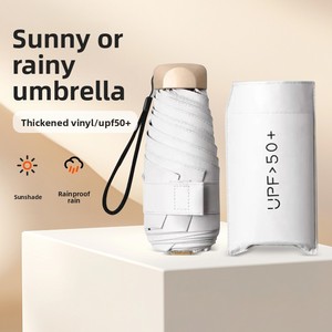 <span class=keywords><strong>Parapluie</strong></span> compact manuel, soleil et pluie, ultra-léger, pratique, protection UV pour femmes, <span class=keywords><strong>parapluie</strong></span> de poche portable - Product Image 2